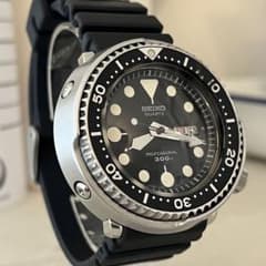 初代ツナ缶 SEIKO 7549-7010 300m 電池新品交換済み - メルカリ