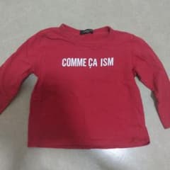赤 COMME CA ISM 長袖Tシャツのサムネイル
