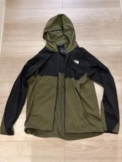 美品】ノースフェイス スワローテイルベントフーディ ニュートープ L 