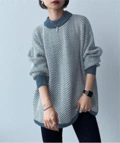 PAGEBOY ヘリンボーンクループルオーバーのサムネイル