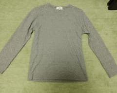 CALVIN KLEIN 長袖Tシャツ グレー Mサイズ　カルバンクライン