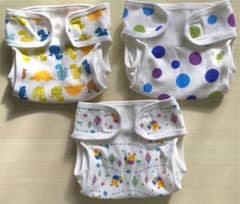 おむつカバー 布オムツ サイズ50-60のサムネイル