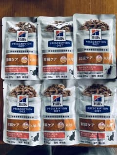 ヒルズ療養食　猫　腎臓ケア k/d 85g×6袋のサムネイル