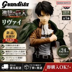 【新品未開封】進撃の巨人 リヴァイ Grandistaのサムネイル