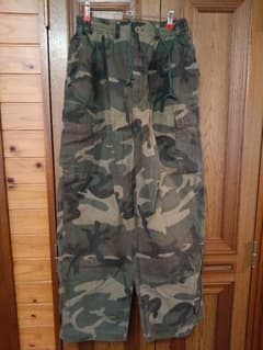 BIG WEST 迷彩パンツ ウエストゴム付き レトロビンテージ - メルカリ