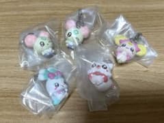 ぷちきゅあ めじるしアクセサリー2 カプセルトイ5点セットのサムネイル