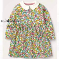 mini boden ワンピース ヴィンテージフローラル 花柄 小花 襟付き