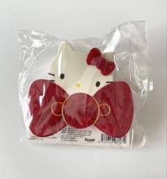 【新品未開封】コスメキッチンハローキティ コラボ　リボン限定バンスクリップのサムネイル