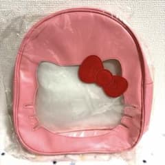 【新品】 サンリオ ハローキティ クリアウィンドリュック ピンク