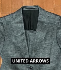 UNITED ARROWS ✨リネン100% ホップサックジャケット 44 UNITED ARROWS ✨リネン100% ホップサックジャケット 44 - メルカリ