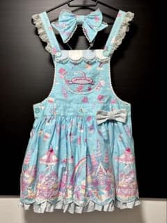 Angelic Pretty ミルキープラネット サロペット ラベンダー ミルキープラネットサロペットスカートセット/Angelic Pretty - メルカリ