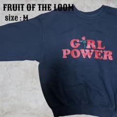 FRUIT OF THE LOOM スウェット ブラック M 短丈のサムネイル