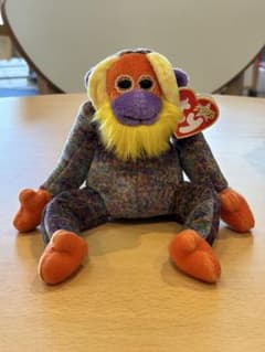 ty BEANIE BABIES オランウータン ぬいぐるみ タグ付きのサムネイル