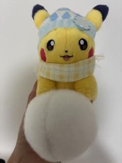 ポケモンセンターオリジナル ピカチュウとゆきあそび ぬいぐるみ 2点