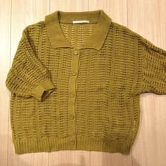 RETORO GIRL 透かし編み　トップスのサムネイル