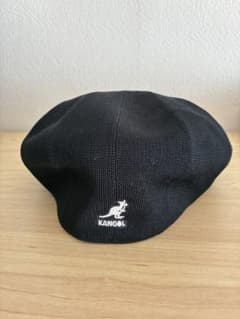 KANGOL 黒 ベレー帽のサムネイル
