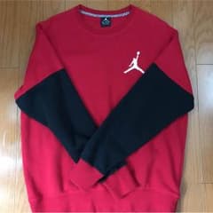 ジョーダン JORDAN トレーナー ナイキ Nike 裏起毛 赤のサムネイル