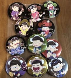 おそ松さん　バンド　缶バッジ　まとめ売り 缶バッジ おそ松 セットのサムネイル