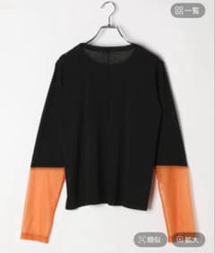 LEPSIM メッシュ切り替え長袖プルオーバーのサムネイル