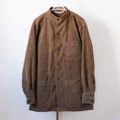 フランス製 Hollington スタンドカラー ジャケット コーデュロイ フランス製 Hollington スタンドカラー ジャケット コーデュロイ
