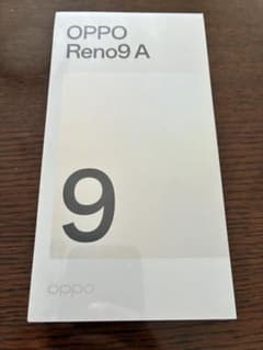 【新品未使用】OPPO Reno9A ムーンホワイトのサムネイル