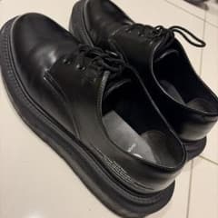 GU undercover アンダーカバー　チャンキーソールプレーントゥシューズのサムネイル