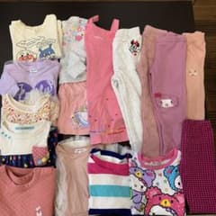 ミキハウスのワンピースが一枚入ってます。まとめ女子100のサムネイル