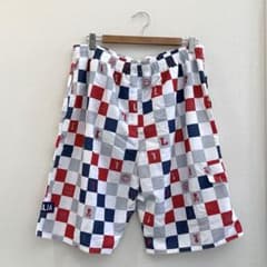 FILA Men's Swimwear, Checkered Swim Shorts