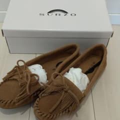 モカシン　キャメル　SRUZOのサムネイル