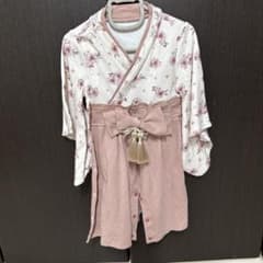 花柄着物風ドレスのサムネイル
