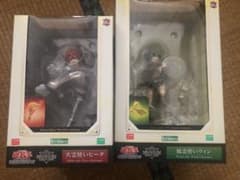 遊戯王　フィギュア　風霊使いウィン&火霊使いヒータ(初回特典付き)