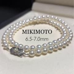 【花珠級】MIKIMOTO アコヤ真珠 セミロング ネックレス 7.0 現行 花珠級】MIKIMOTO アコヤ真珠 セミロング ネックレス 7.0 現行 - メルカリ