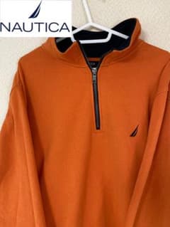 希少　NAUTICA ノーティカ　ハーフジップ　フリース　80s 古着のサムネイル