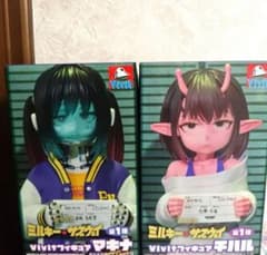 ミルキー★サブウェイ　 ViviTフィギュア マキナ チハル 2点セットのサムネイル