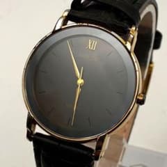 セイコー SEIKO DOLCE 稼働品 5E31-6C10 ブラック文字盤 - メルカリ