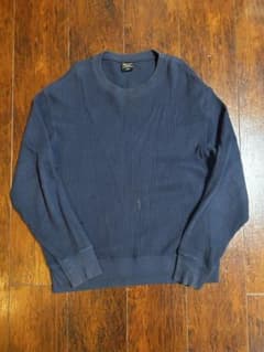 メンズ ALPHA INDUSTRIES ワッフル クルーネック アメカジのサムネイル
