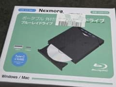 Nexmora ポータブル ブルーレイディスクドライブ DSM-S3のサムネイル