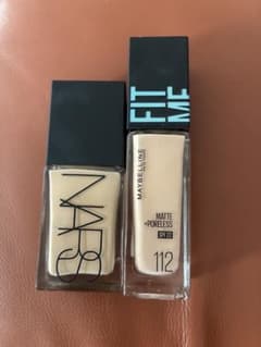 NARS & MAYBELLINE リキッドファンデーション112 2点セット