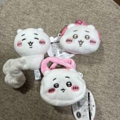 ちいかわ ぬいぐるみ マスコット がまぐち セットのサムネイル