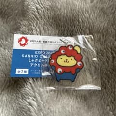 サンリオ キャラクターズ ミャクミャクなりきりアクリルチャームのサムネイル