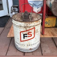 USA VINTAGE 1960s FS Services 5ガロン缶 USA VINTAGE 1960s FS Services 5ガロン缶 - メルカリ