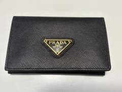 PRADA サフィアーノレザー 名刺入れ、カードケース - メルカリ