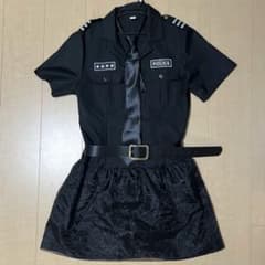 UKポリス コスプレ ポリス 黒 XLのサムネイル