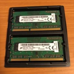 DDR3 PC3L-12800S メモリ4GB 2枚　8GBのサムネイル