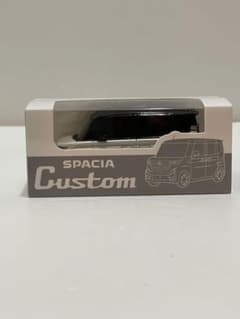 非売品 スペーシア・カスタム プルバックカー ホワイト/ブラック