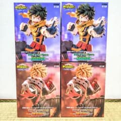 ヒロアカ ユアネクスト トリオトライトフィギュア 緑谷出久 爆豪勝己 4