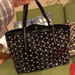 ジミーチュウ スタースタッズ パテントレザー トートのサムネイル