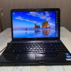 NEC LaVie S ノートパソコンSSD換装 メモリ増設8Gのサムネイル