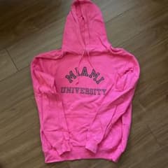 MIAMI UNIVERSITY パーカー ピンク サイズLのサムネイル