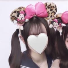 ディズニー ミニー カチューシャ ヒョウ柄 ピンクのサムネイル